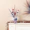 Glitzhome® 21" Patriotic Americana Stars and Heather Table Tree